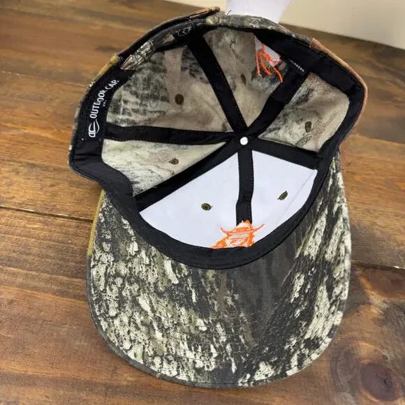 Chris Stapleton Embroidered Mossy Oak Break-Up Camo Hat Adjustable Strap - Picture 7 of 9
